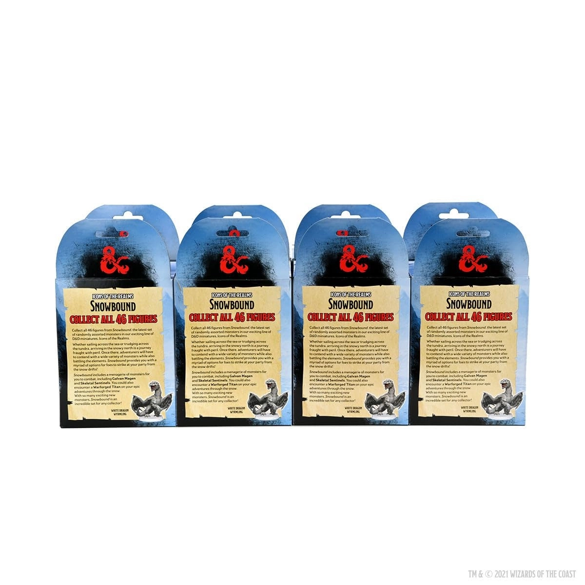 DD Icons of The Realms Miniatures Snowbound Booster Brick