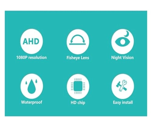 HD Car Rear View Camera - Wire AHD1080P