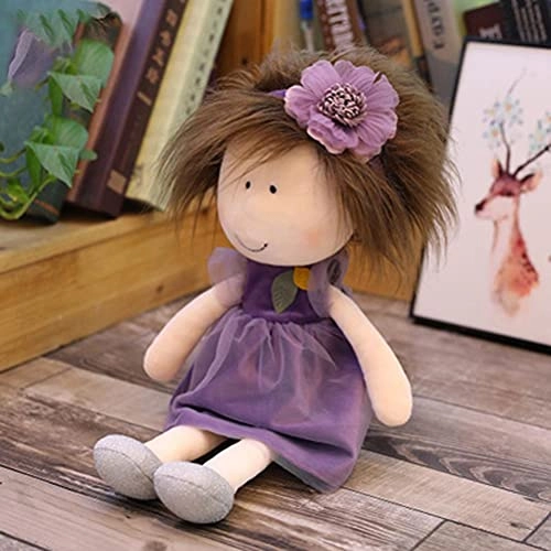Rag Doll - 35cm Purple Handmade