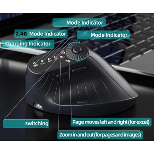 Vertical Mouse - Wireless