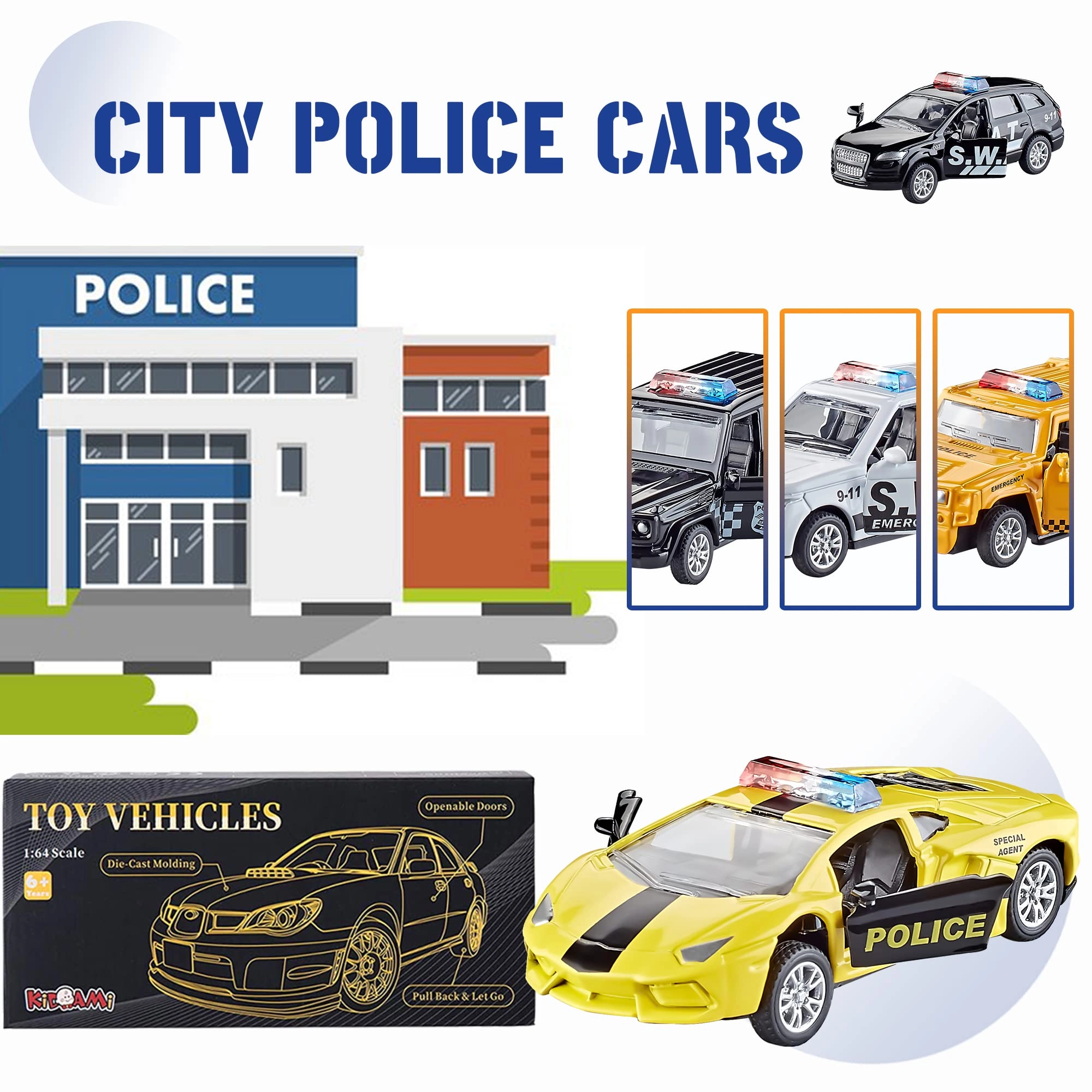 MB1168-1 - 1:64 Scale 5 Pcs