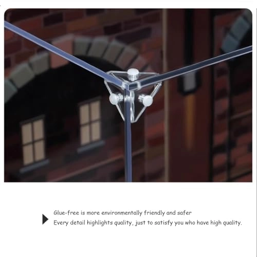 Acrylic Display Case for Lego 10326 Museum - 45 x 30 x 35 cm Clear Dustproof