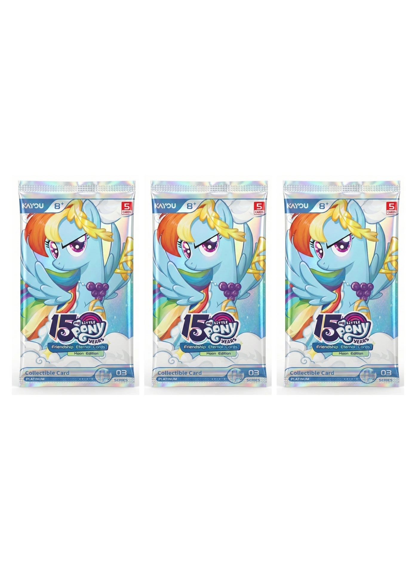 My Little Pony Friendship Eternal Moon Edition SEA Series 3 - English 5pcs