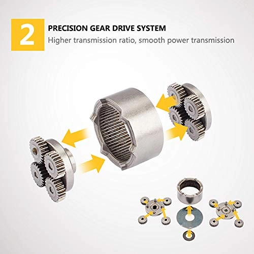 Electric Screwdriver - 12V 11+1 Gear 0-750 rpm