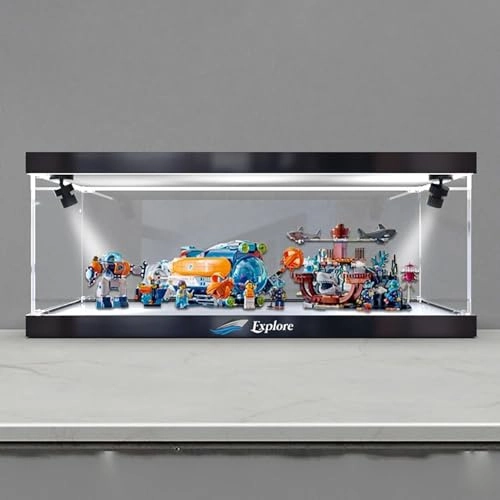 Acrylic Display Case - Compatible with Le*Go 60379 Transparent Ceiling light