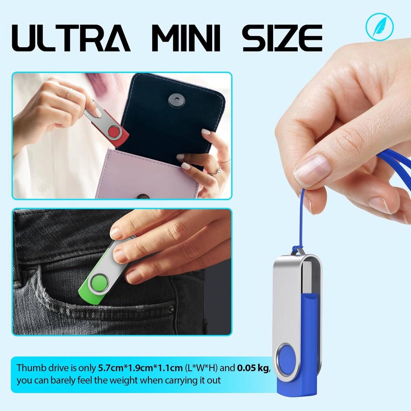 Memory Stick - USB 2.0 Pack 1GB