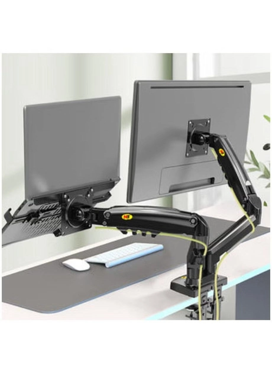 F160-FP - Dual Arm 17-27" 75x75mm & 100x100mm