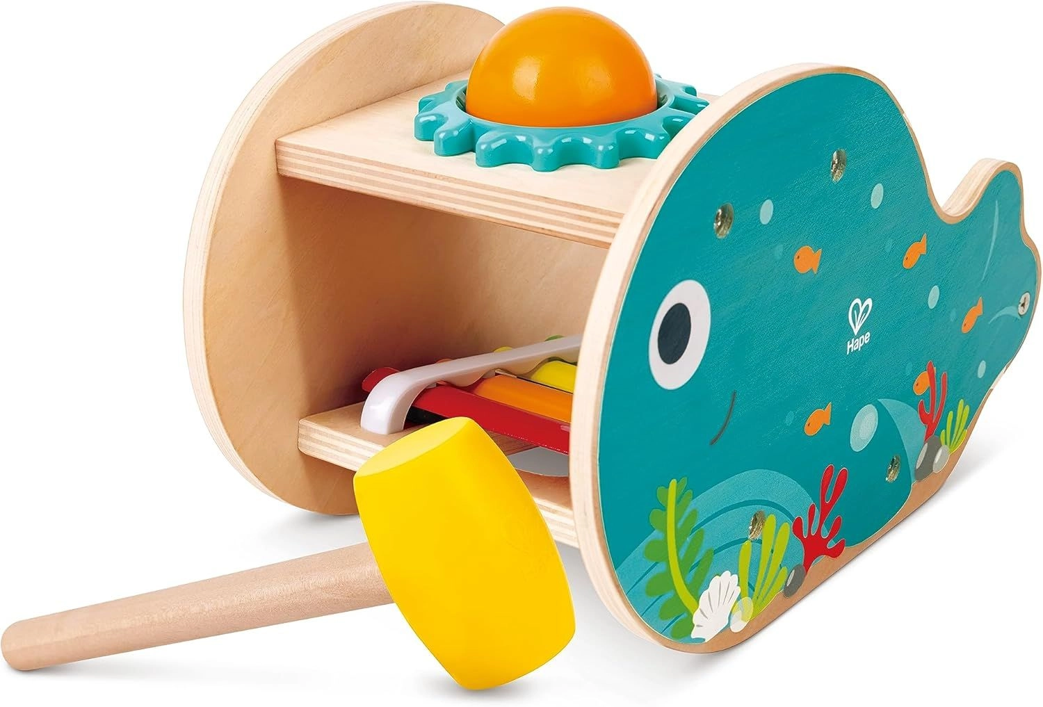 Musical Whale Tap Bench - 18 months - 3 years