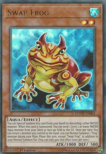 Yu-Gi-Oh! Swap Frog DUOV-EN063 - 1st Edition
