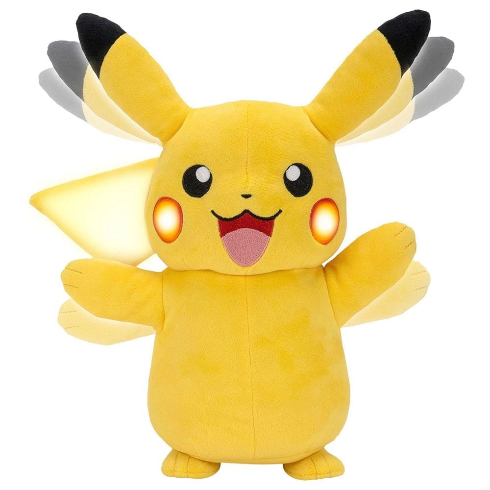 Pikachu Feature Deluxe 26.7 cm Plush - Sound effects