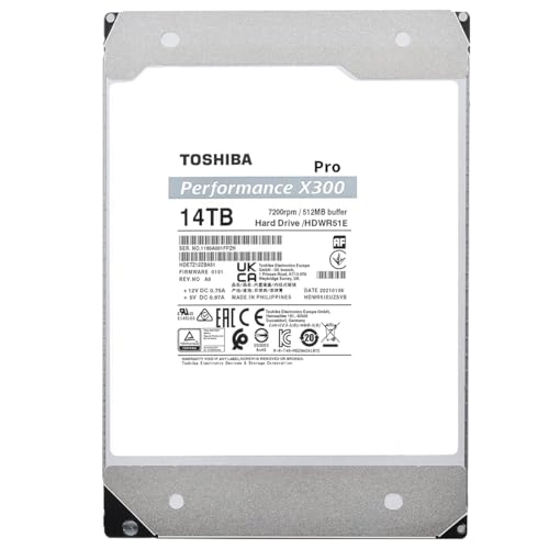 X300 3.5" 7200rpm 512MB SATA 6Gb/s (HDWR51EXZSTA) - 14TB