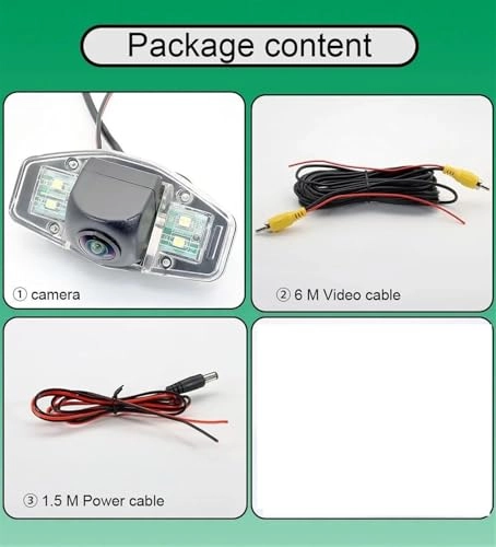 Rear View Camera - Night vision Wire AHD 720P