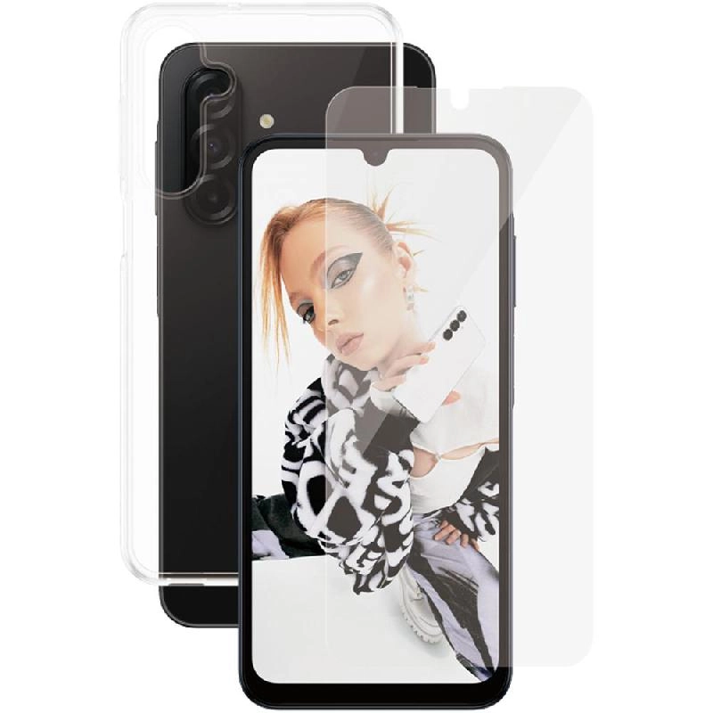 PanzerGlass CARE X-Ray Soft Clear Case - Clear + SAFE Tempered Glass Ultra Wide Fit Smartphone Case - Ultra Wide Fit for Samsung Galaxy A26 5G