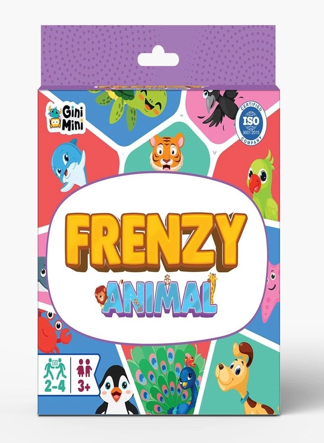 GiniMini Animal Frenzy - 3+ 57 pieces