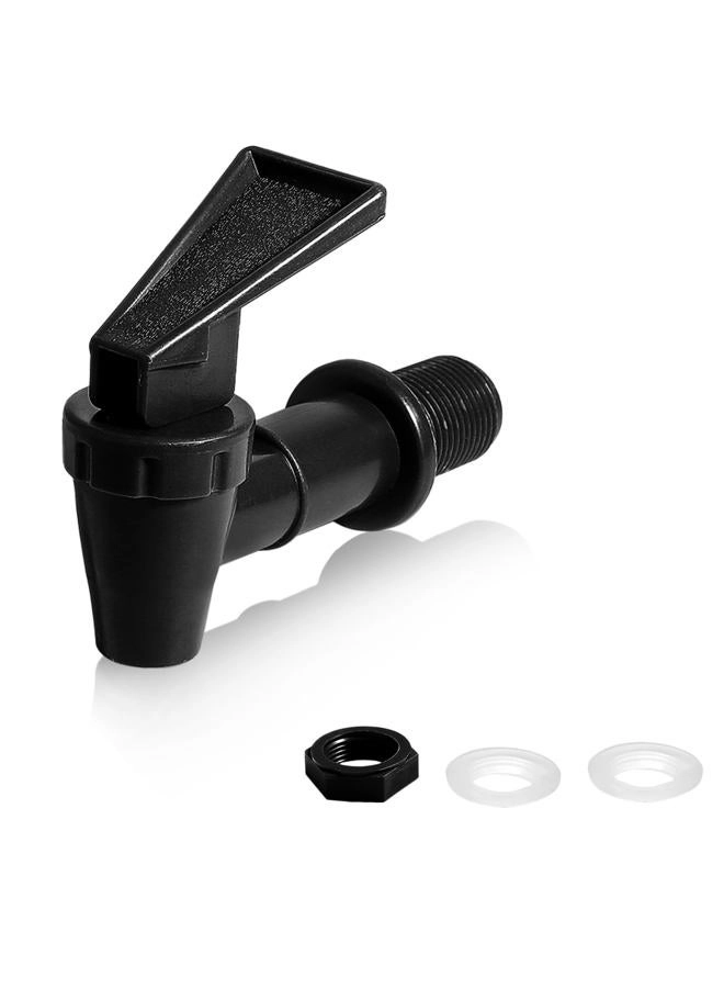 Replacement Cooler Faucet - 2pcs Black