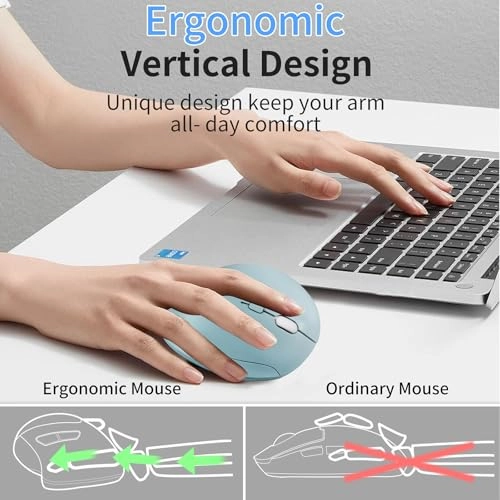 Ergonomic Vertical Mouse - Bluetooth