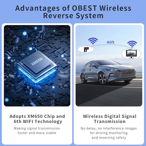 Wireless Reversing Camera - Good night vision Wireless 1080P