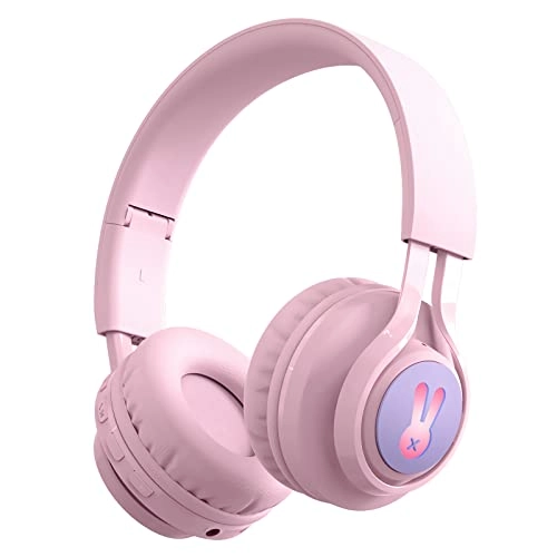 Kids Bluetooth Headphones - 85db Bluetooth 5.0 Pink