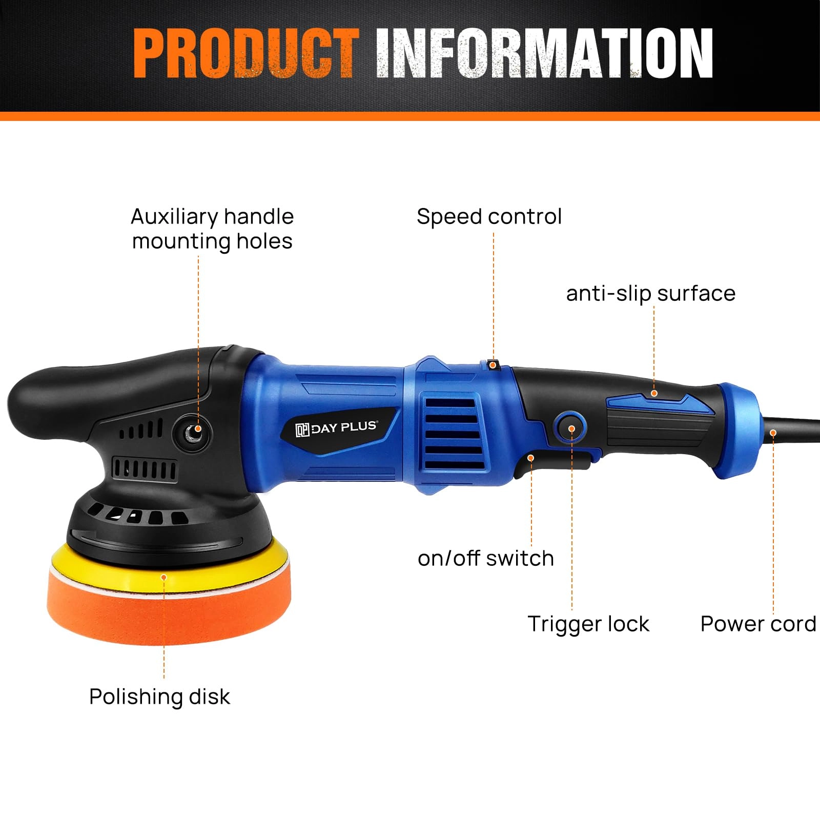 DA Polisher - 3950 Watts 125mm