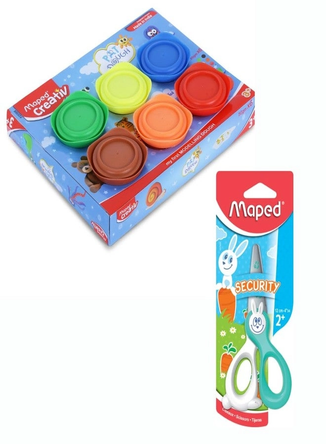 Modelling Dough - 100% Natural 6pcs Pack