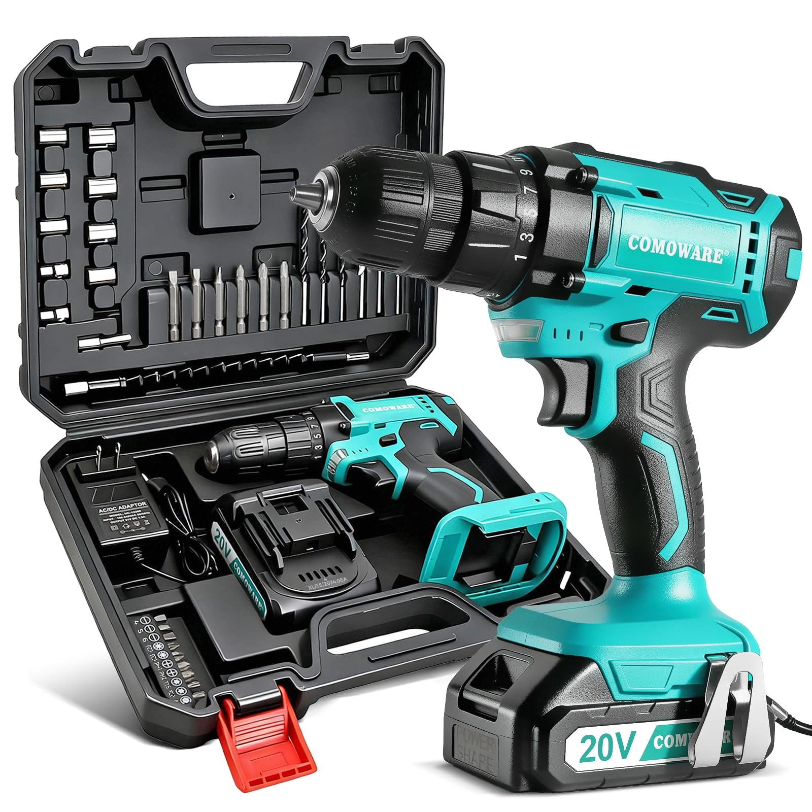 COMOWARE TGDrill-20V-One Battery - 1500 Milliamp Hours 20 Volts