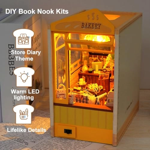 DIY Miniature House Kit - Bakery Shop