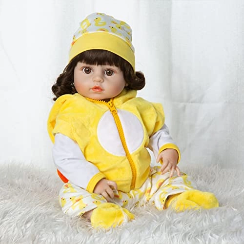 Reborn Baby Doll - 19 Inch Vinyl Girl