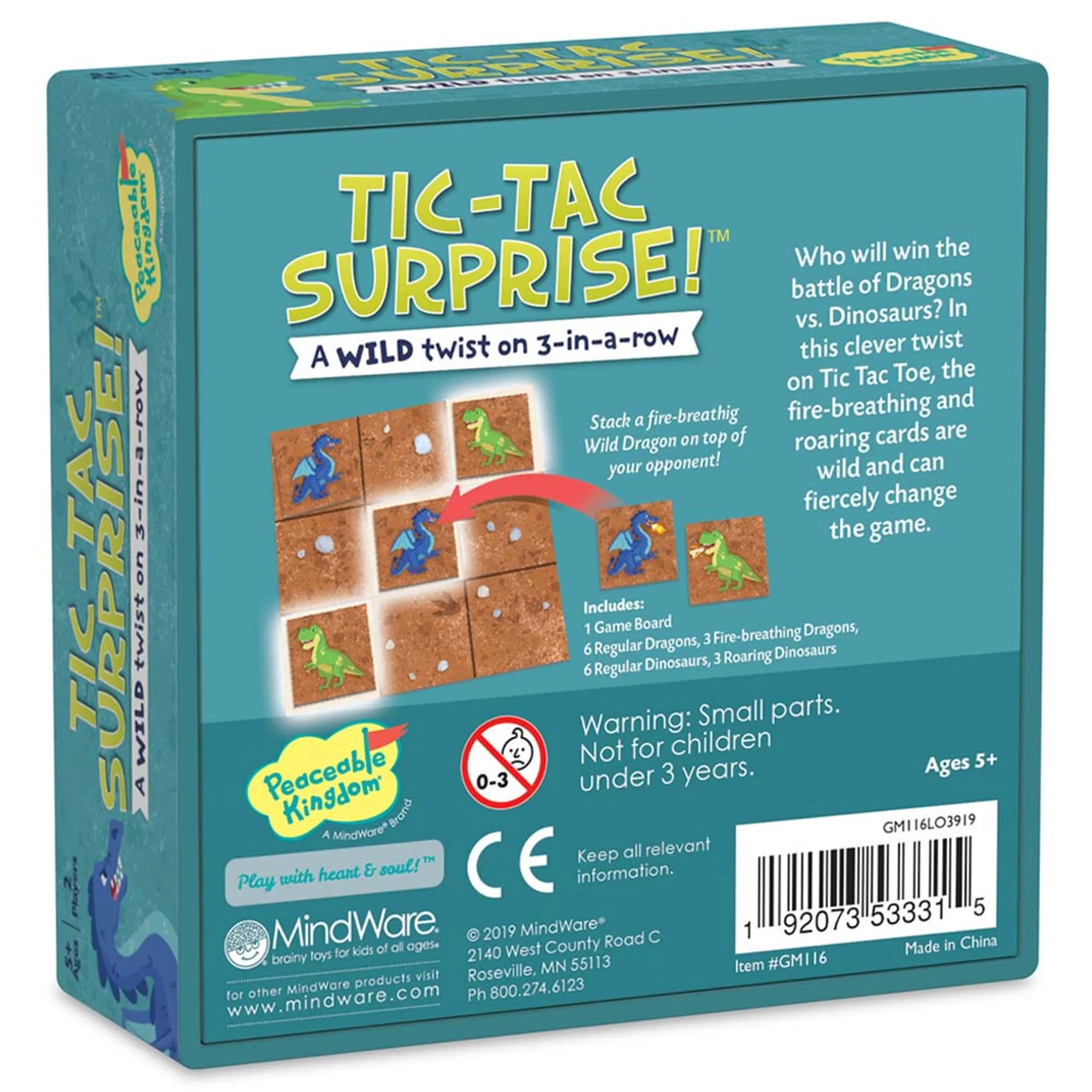Tic-Tac Surprise!: Dinos & Dragons