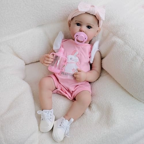 Reborn Baby Doll - 19 inch Vinyl Girl Ages 3+