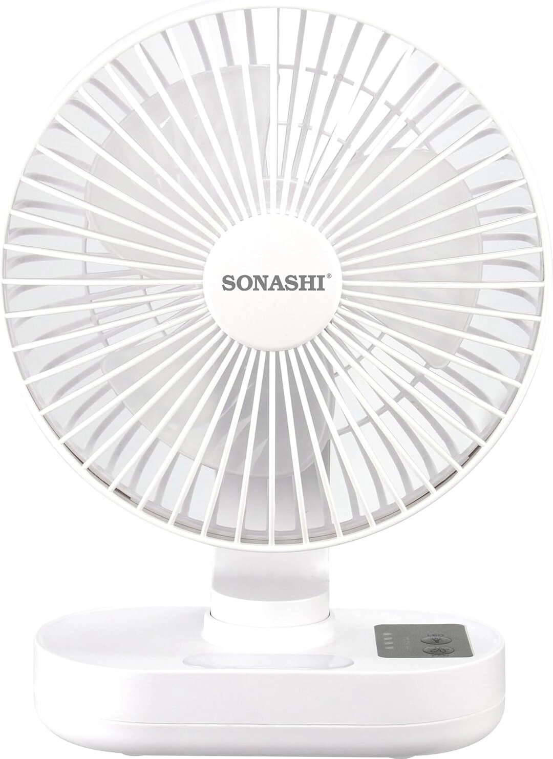SRF-804 - 8" Rechargeable 90° White
