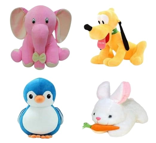 future shop Pluto Dog + Rabbit + Penguien + Appu Elephant