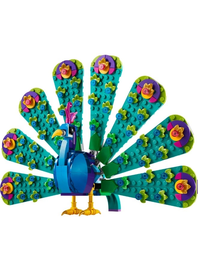 Creator 3in1 Exotic Peacock - Dragonfly Butterfly (31157)