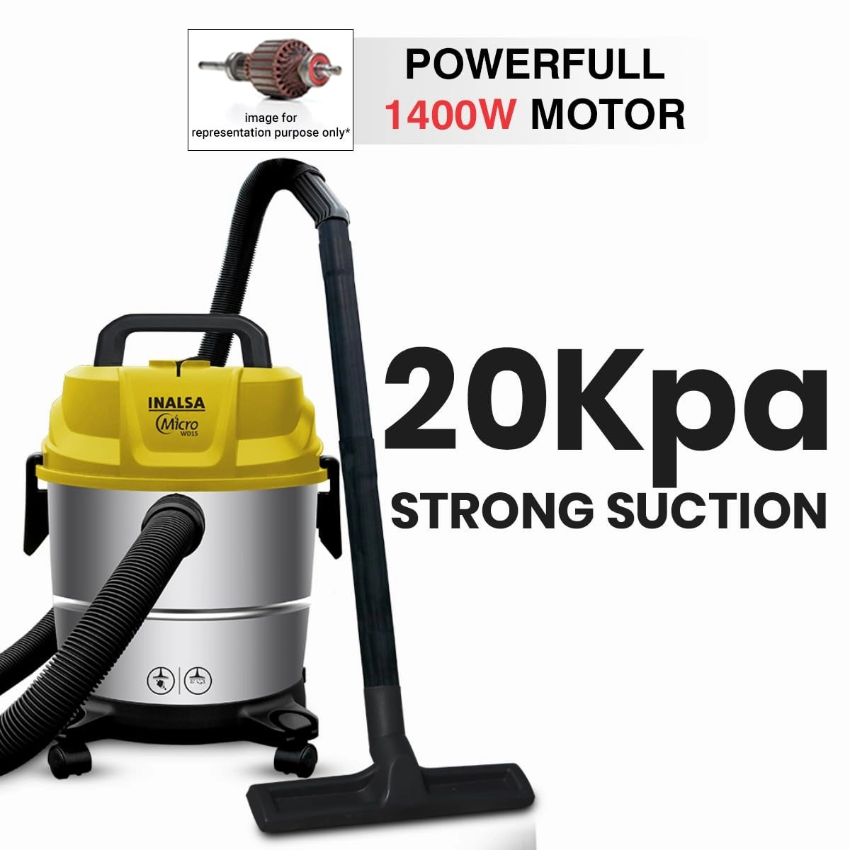 Wet and Dry Vacuum Cleaner (WD 15)