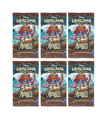 Lorcana Azurite Sea - 12 Card Pack