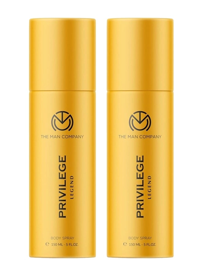 Privilege Active Deodorant For Men Pack