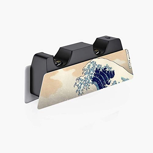 The Great Wave Full Set Skin Decal - PS5 Console Disc Edition