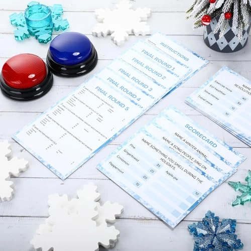 Winter Friendly Feud Game Set - Abkhazian 12 years and up 32 Pcs