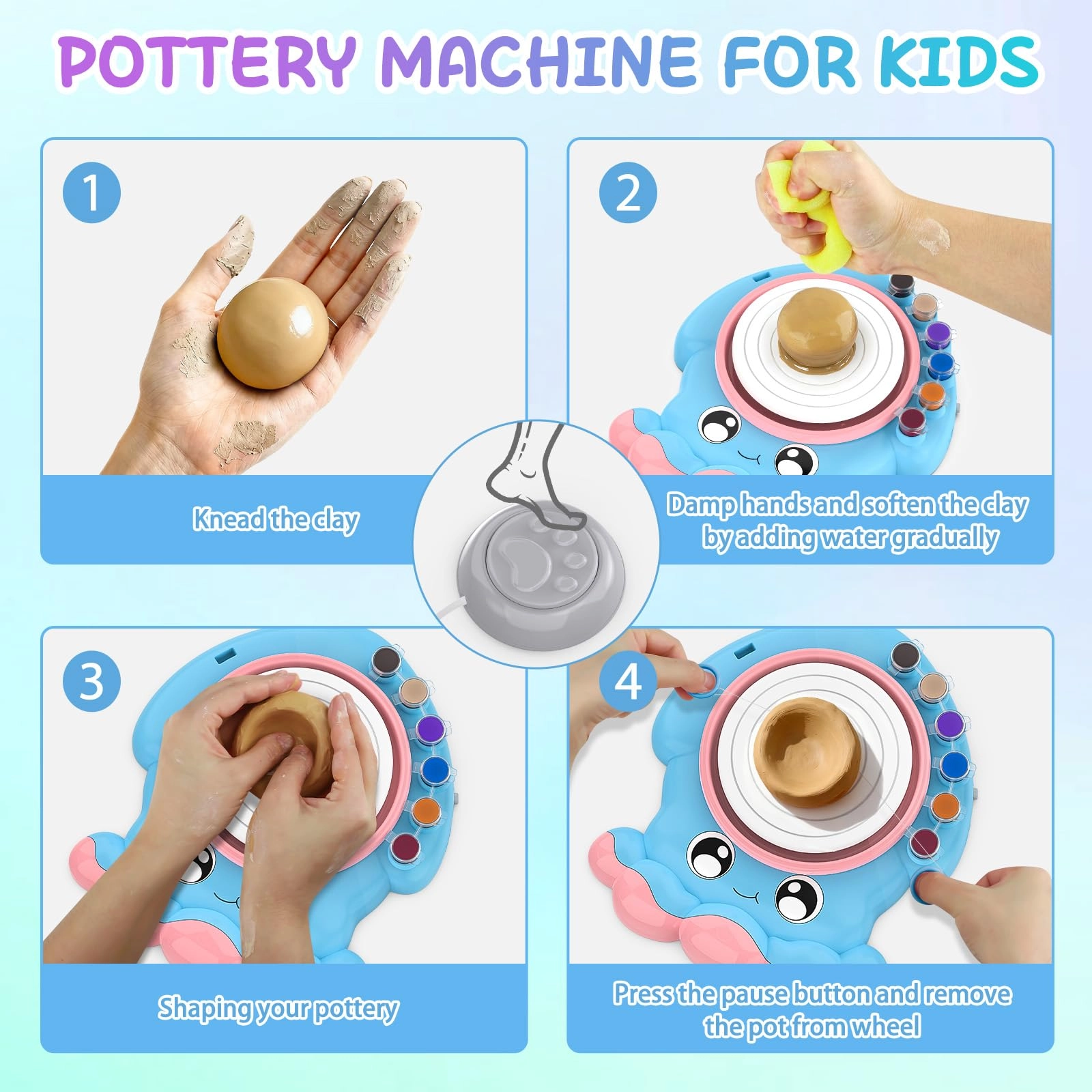 Pottery Wheel - 1.2 Kg