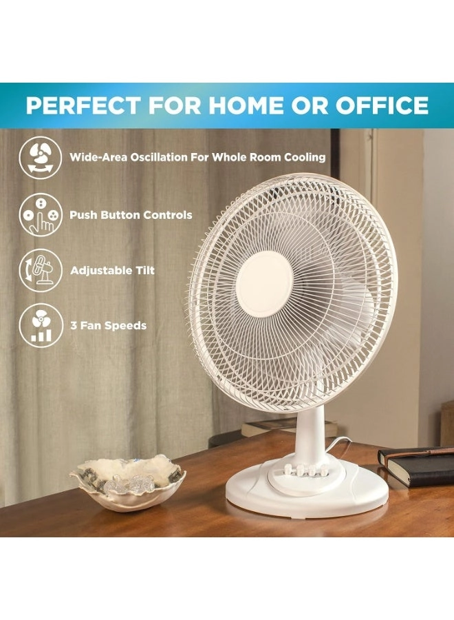 Oscillating Table Fan