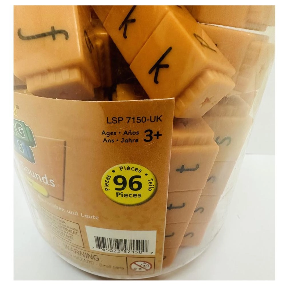 Reading Rods Letters Kit - Suitable for 3 years and above 96 pieces