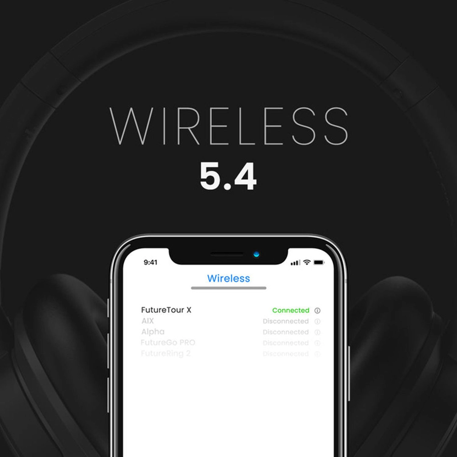 FutureTour Wireless Headset