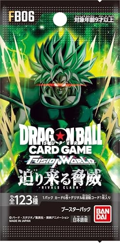 Dragon Ball Super Card Game Fusion World Booster Box - Looming Threat - 6 cards