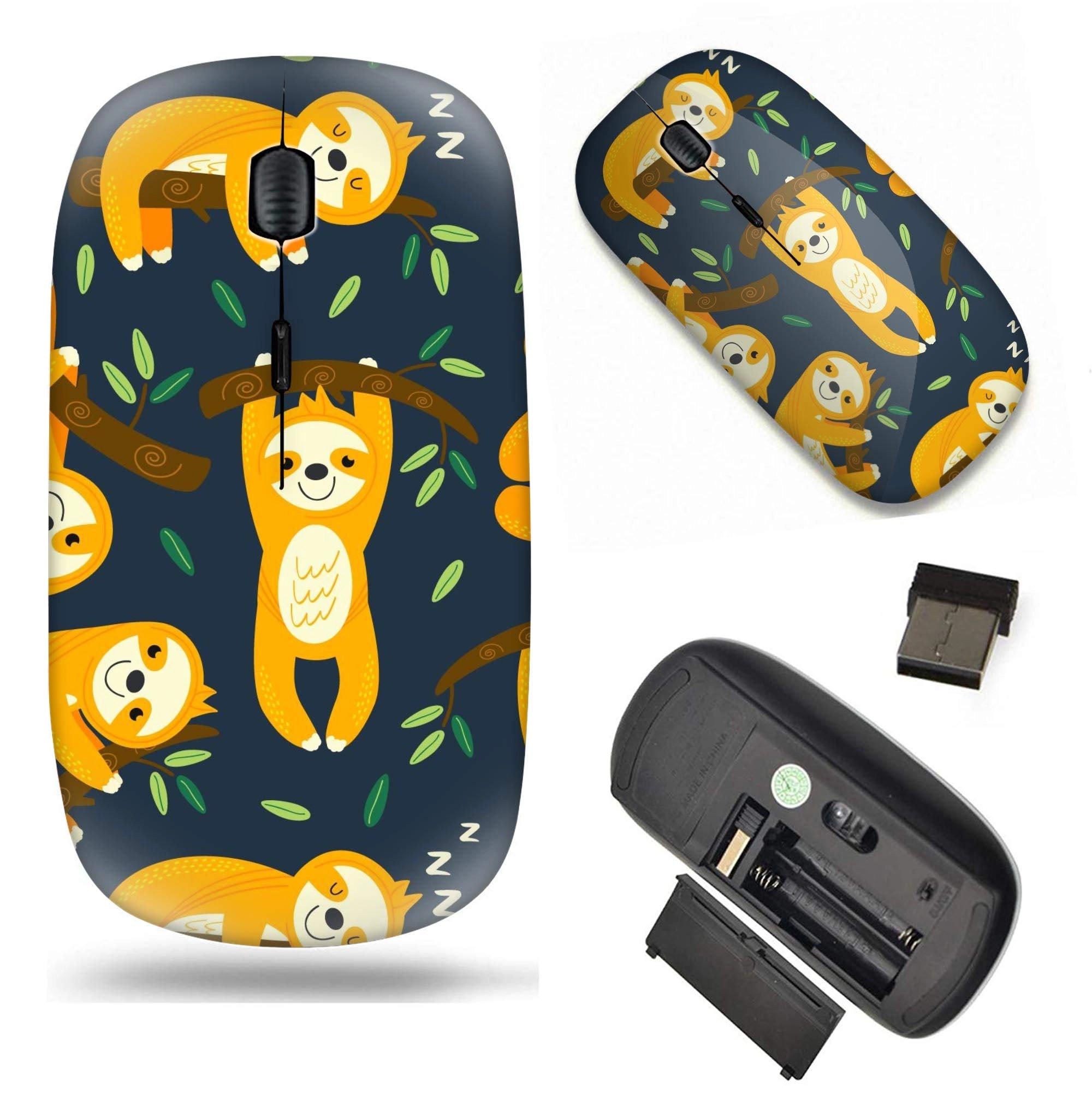 Unique Pattern Optical Mouse - USB