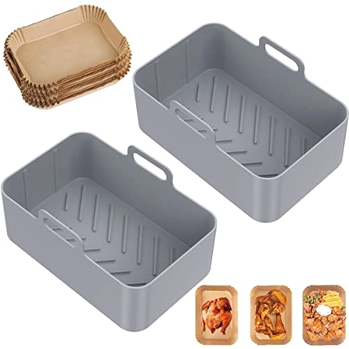 Air Fryer Silicone Liner - Silicone 2 Pcs