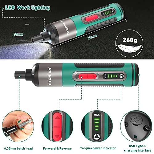 Cordless Screwdriver - 2000mAh