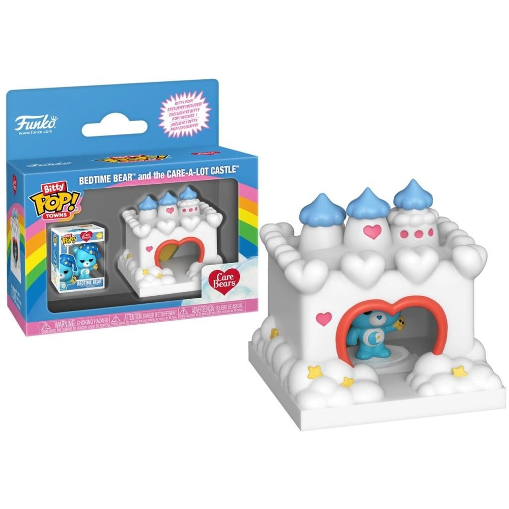 FUNKO TOYS Bedtime Bear + Care-a-Lot Castle - Care Bears (FU90114)