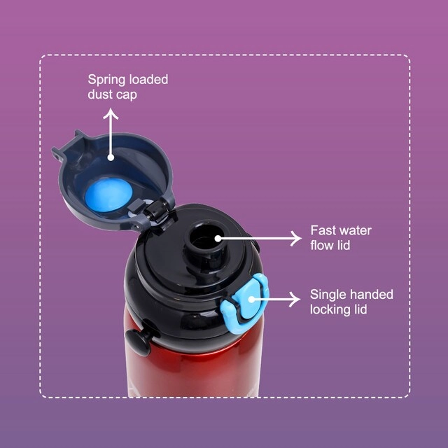 Insulated School Water Bottle Vacuum Insulated 800 ml