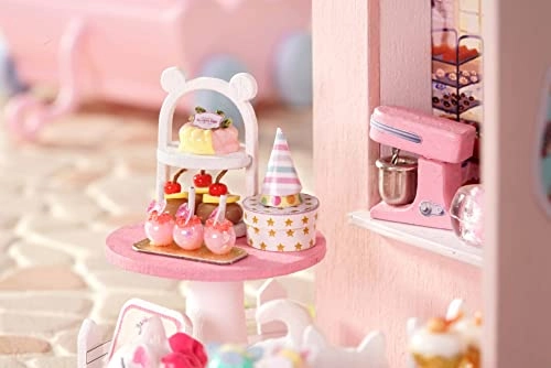 Romantic and Cute Dollhouse Miniature DIY House Kit - Paris Gift Store