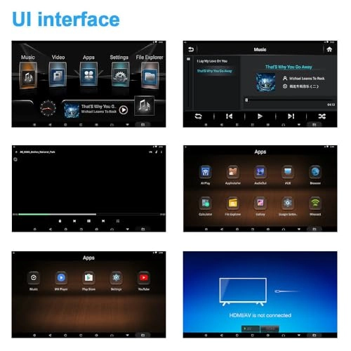 Car Headrest Video Player - 9 Inch