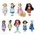 Cinderella Mini Doll - 5 Inch + Ariel Mini Doll + Belle Mini Doll + Tiana Mini Doll + Rapunzel Mini Doll + Elsa Mini Doll + Moana Mini Doll + Mirabel Mini Doll + Asha Mini Doll